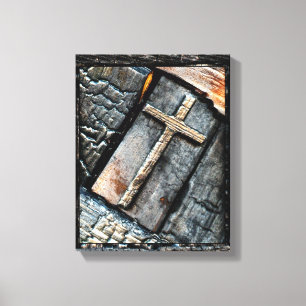 Cross of Protection Canvas Print