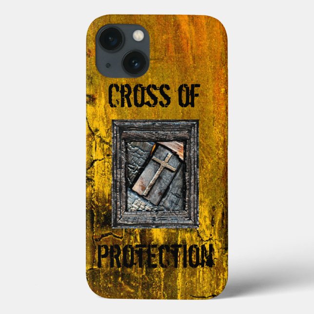 Cross of Protection Case-Mate iPhone Case (Back)