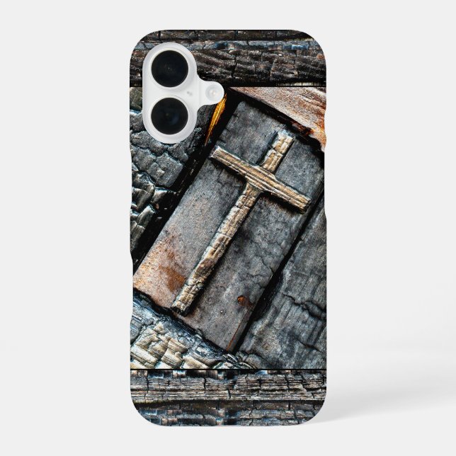 Cross of Protection iPhone 16 Case (Back)