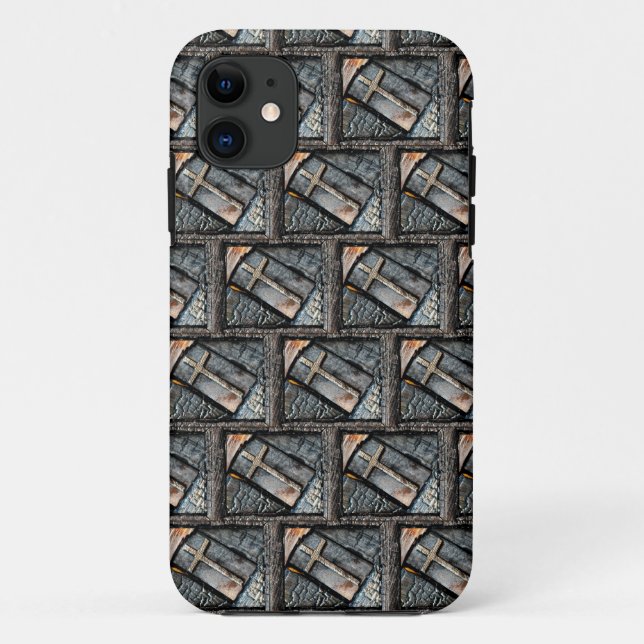 Cross of Protection Premium Face Mask Case-Mate iPhone Case (Back)