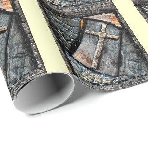 Cross of Protection Wrapping Paper