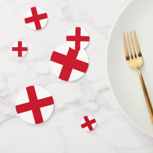 Cross of St George ~ Flag of England Confetti