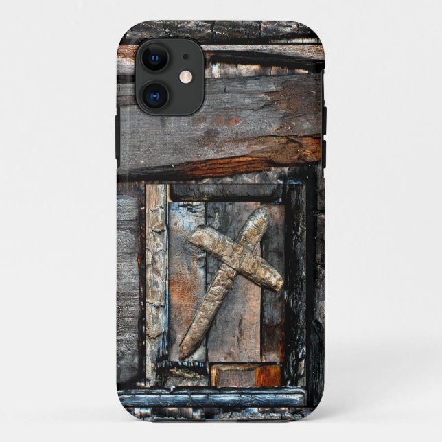Cross of Strength Case-Mate iPhone Case (Back)