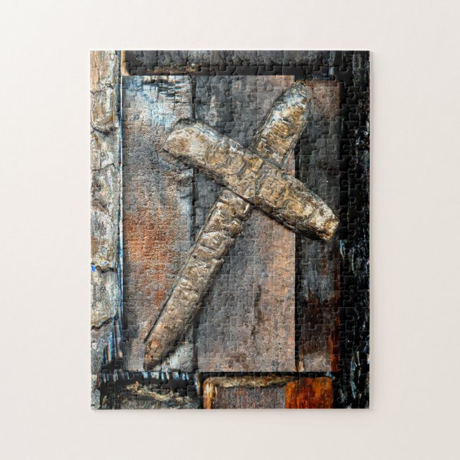 Cross of Strength Jigsaw Puzzle (Vertical)