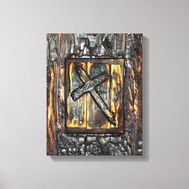 Cross of The Apocalypse Canvas Print (Front)