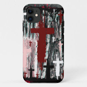 Cross of The Tormented Mouse Pad iPhone 11 Case