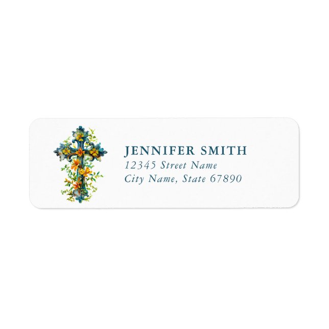 Cross Return Address Labels (Front)