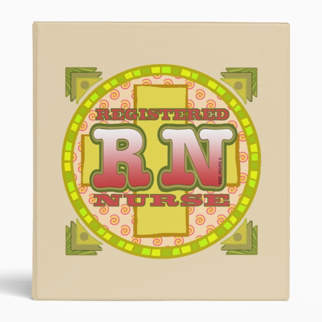 Cross RN Nurse Binder (Front)