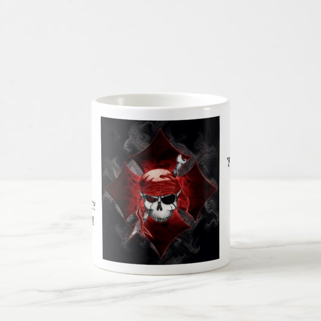 Cross & Scull Mug (Center)