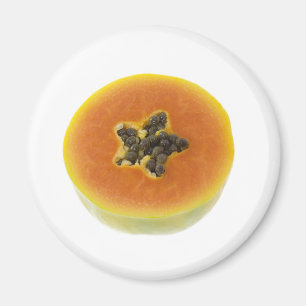 Cross section of a papaya magnet