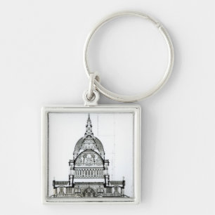 Cross section of St. Paul's Cathedral Keychain