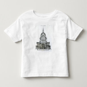 Cross section of St. Paul's Cathedral Toddler T-shirt