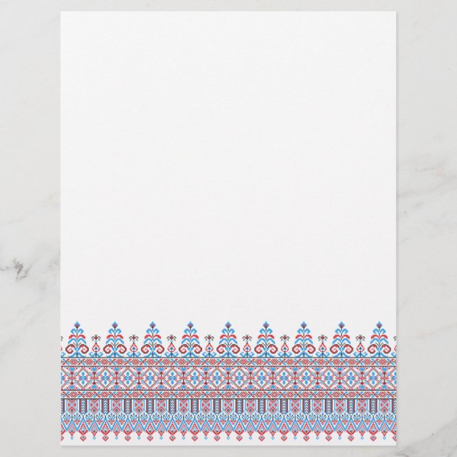 Cross-stitch design (Front)