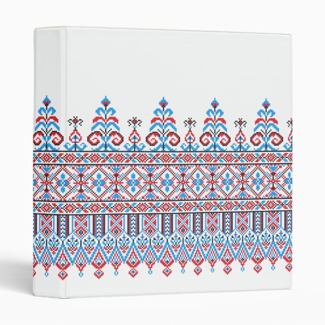 Cross-stitch design binder (Front/Spine)