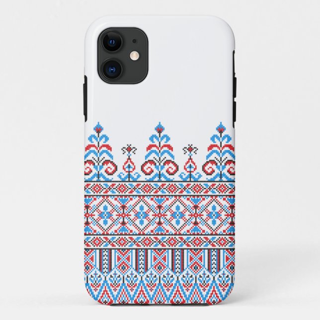 Cross-stitch design Case-Mate iPhone case (Back)