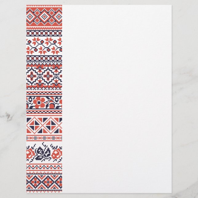 Cross-stitch design Patterns (Front)