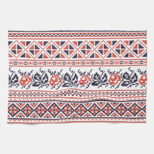 Cross-stitch design Patterns Kitchen Towel