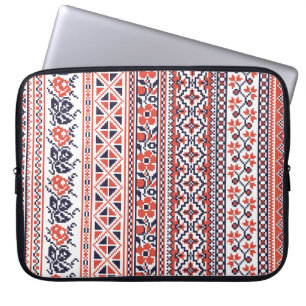 Cross-stitch design Patterns Laptop Sleeve