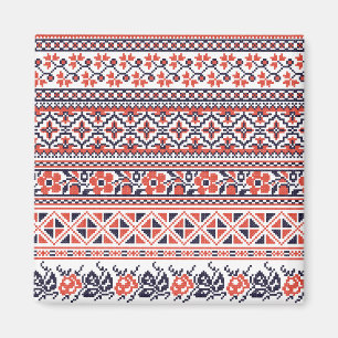 Cross-stitch design Patterns Magnet