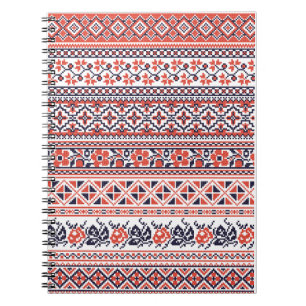 Cross-stitch design Patterns Notebook