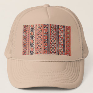 Cross-stitch design Patterns Trucker Hat