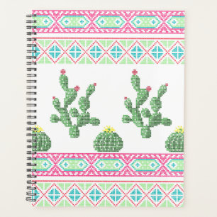 Cross stitch flower embroidery cross-stitch floral planner
