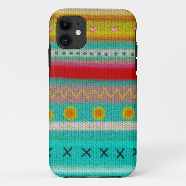 Cross stitch iphone case (Back)