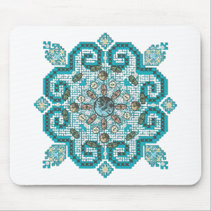 cross stitch mouse pad