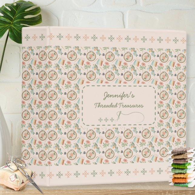 Cross Stitch Pattern Keeper Binder (Creator Uploaded)