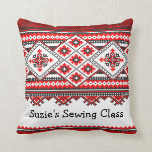 Cross Stitch Throw Pillows