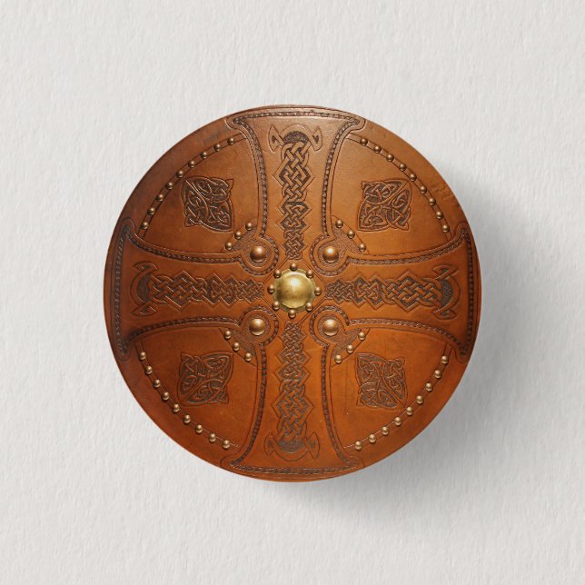 Cross Targe 1 Inch Round Button (Front)