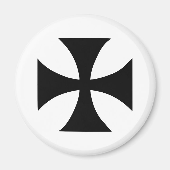 Cross Templar Magnet (Front)