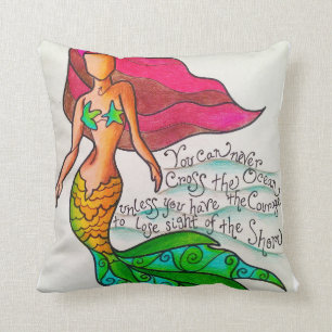 Cross the Ocean Pillow