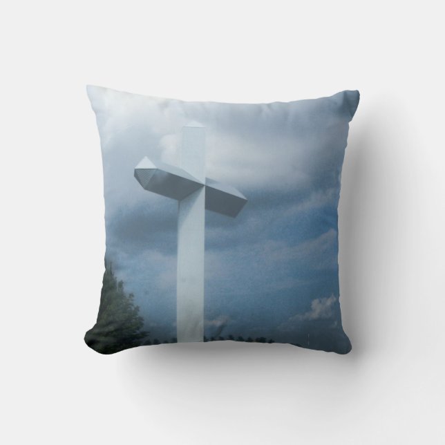 Cross Throw Pillow (Front)