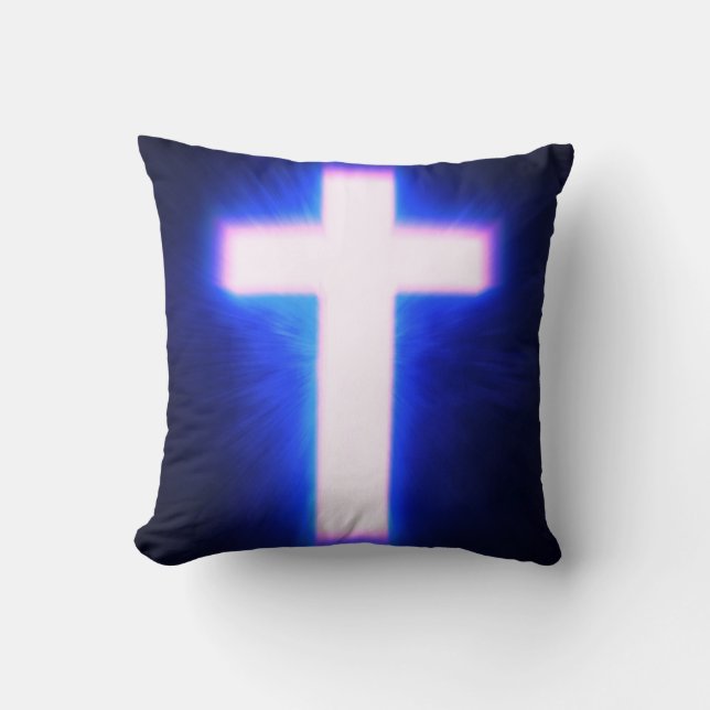 Cross Throw Pillow (Front)