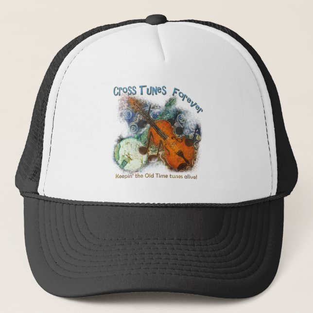 Cross Tunes Forever Trucker Hat (Front)