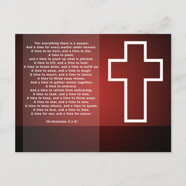 Cross & Verse Postcard (Front)