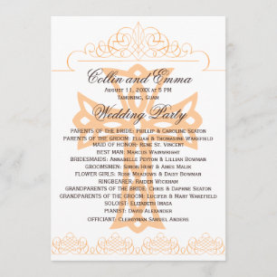 Cross Wedding Programs