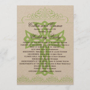 Cross Wedding Programs