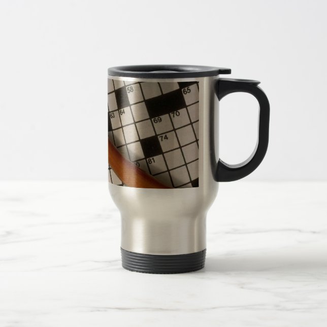Cross Words Travel Mug (Right)