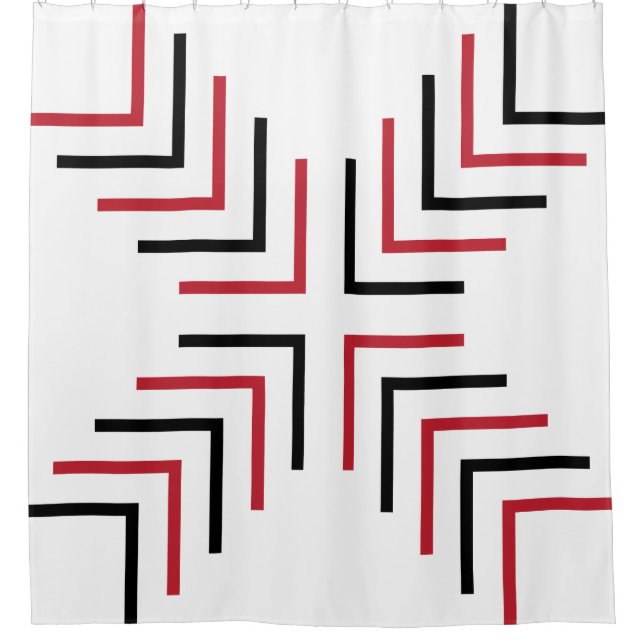 Cross X - red and black (Front)