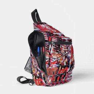 Crossbody Bag – Fragmented Pulse