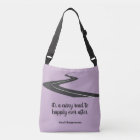 Crossbody Book Tote Bag
