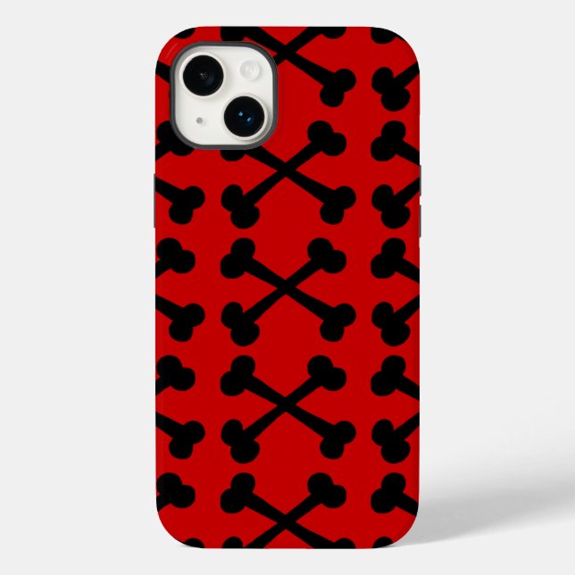 Crossbones Case-Mate iPhone Case (Back)