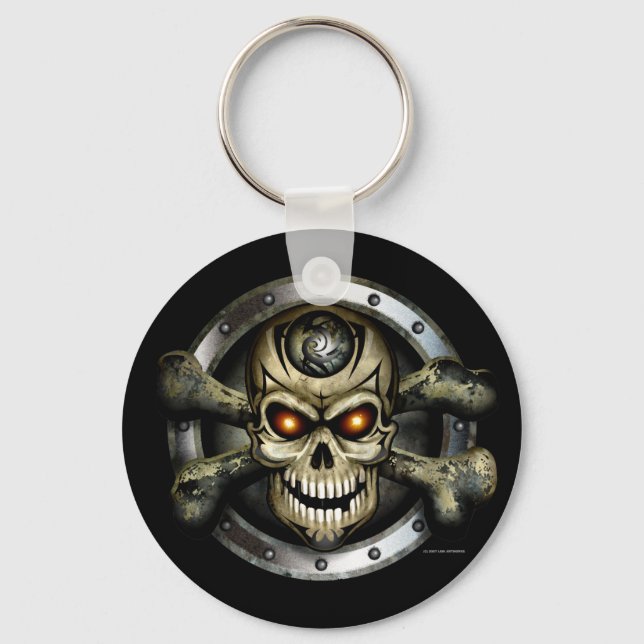 Crossbones Keychain (Front)