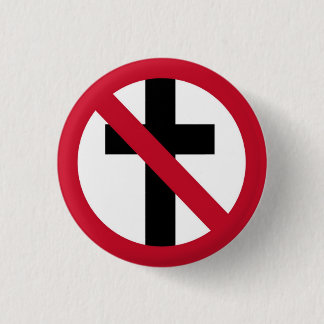 CrossBuster 1 Inch Round Button