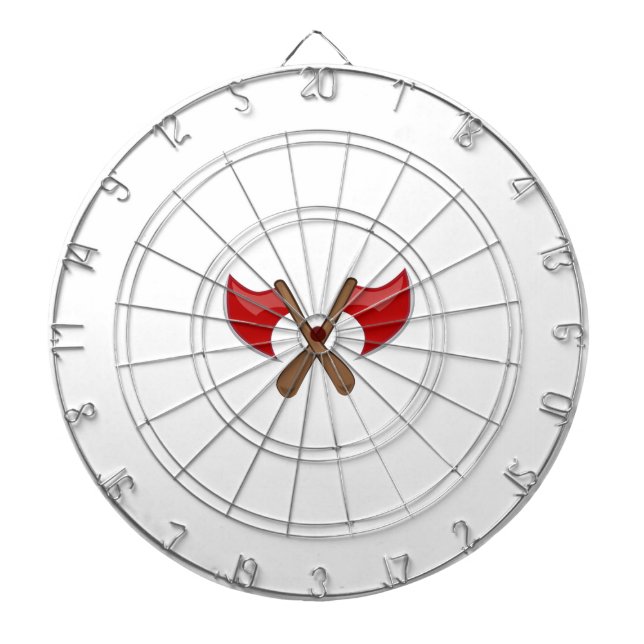 Crossed Axes Dartboard (Front)