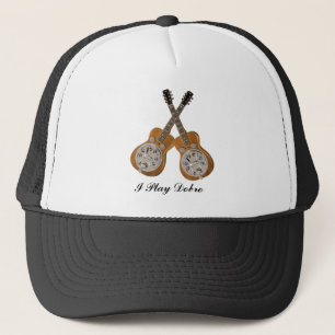 CROSSED DOBROS-HATS TRUCKER HAT