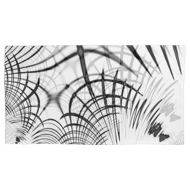 Crossed grey lines remind us of drawings of claw pillowcase (Front-Left)