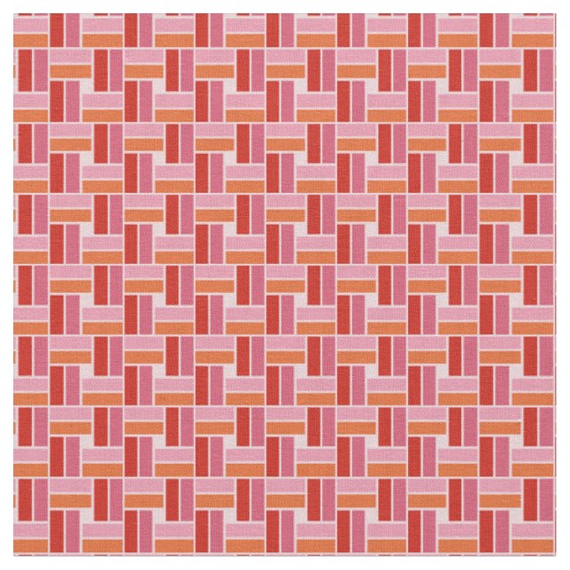 Crossed Lines Fabric (Close Up)